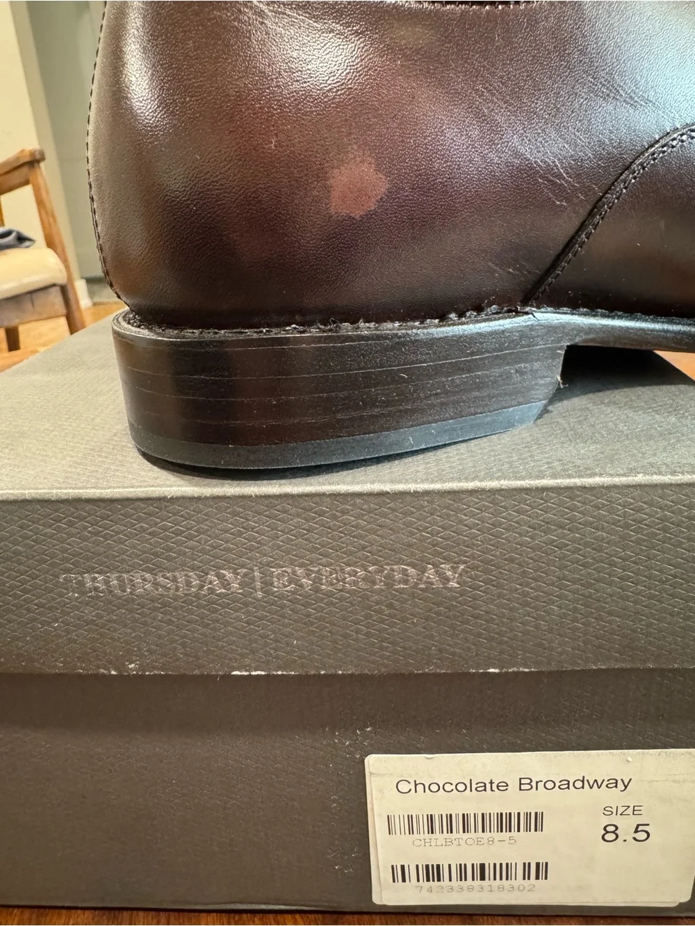 Thursday Boot Company Men's Dark Brown Oxford shoes